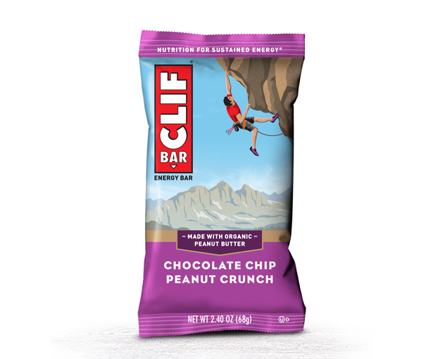 CLIF Chocolate Chip Peanut Crunch 12ct.