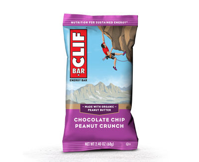 CLIF Chocolate Chip Peanut Crunch 12ct.