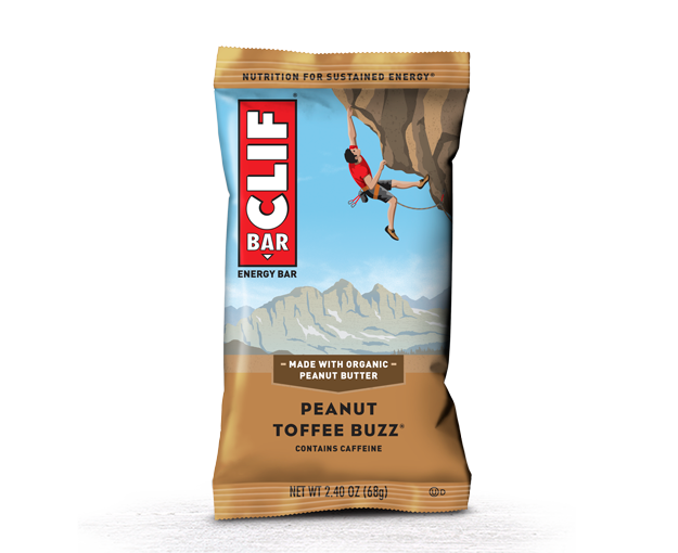 CLIF Peanut Toffee Buzz w/ Caffeine 12ct.