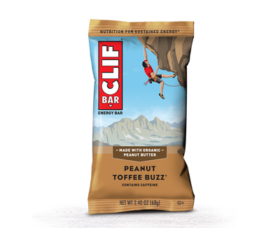 CLIF Peanut Toffee Buzz w/ Caffeine 12ct.