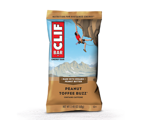 CLIF Peanut Toffee Buzz w/ Caffeine 12ct.